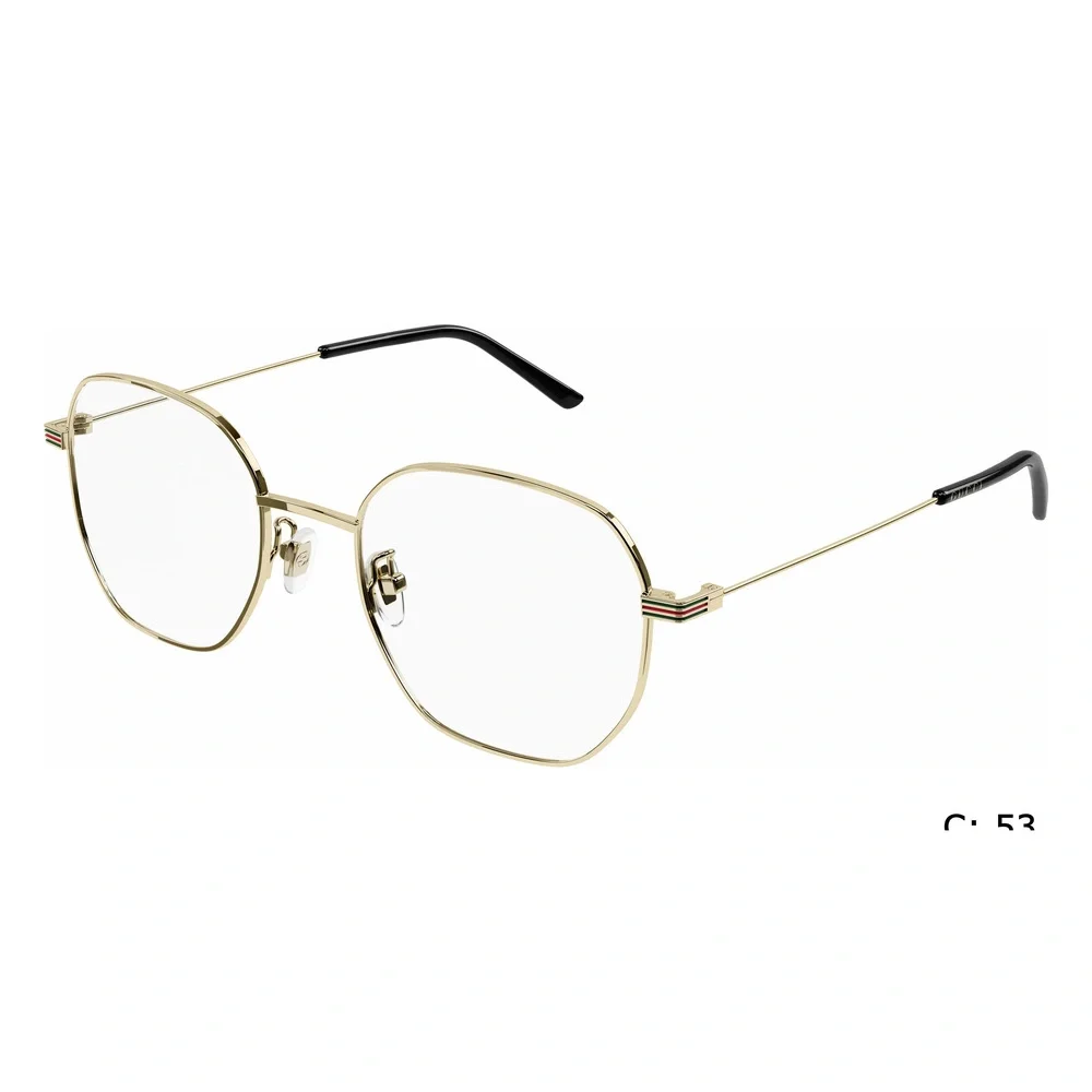 Gucci GG1125OA Eyeglasses Gold Metal Oval